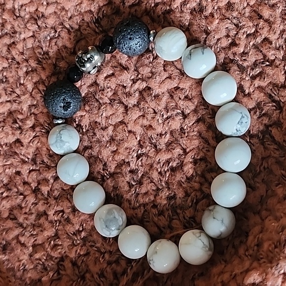 Marble Buddha Bracelet - Picture 3 of 3